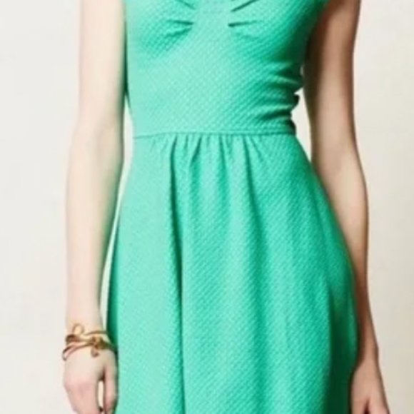 Anthropologie Postmark Textured Crossback Dress - Picture 2 of 5